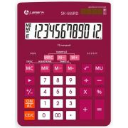 Калькулятор настольный Lamark SK-555RD, большой (155х205 мм), 12 разрядов, двойное питание, красный