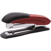 Степлер №10 20 л., Ulrich красный, индикатор скоб, антистеплер