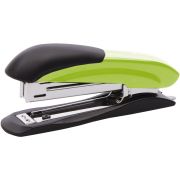 Степлер №10 20 л., Ulrich светло-зеленый, индикатор скоб, антистеплер