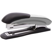 Степлер №10 20 л., Ulrich серый, индикатор скоб, антистеплер