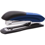 Степлер №10 20 л., Ulrich синий, индикатор скоб, антистеплер