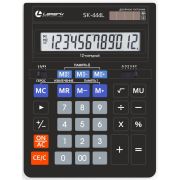 Калькулятор настольный Lamark SK-444L, большой (153х199 мм), 12 разрядов, двойное питание, черный