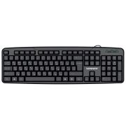 Клавиатура проводная бесшумная, USB, 104 клавиши, SONNEN KB-8136, черная, 513946
