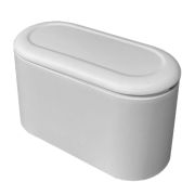 Контейнер, урна, ведерко для мусора с микролифтом НАСТОЛЬНОЕ 2 л, 220х110х130 мм, BOOMHOUSE (БумХаус), 238898