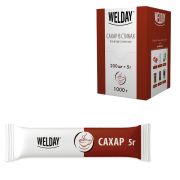 Сахар порционный OFFICE-BOX WELDAY в стиках по 5 г, 200 штук, 1 кг, 624095