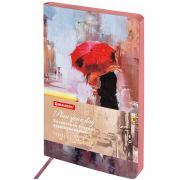 Ежедневник недатированный А5 (138х213 мм), BRAUBERG VISTA, под кожу, гибкий, 136 л., «Euphoria», 111998