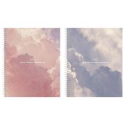 Тетрадь А5 96 л., HATBER, спираль, клетка, матовая ламинация, «Dream» (микс в спайке), 093671, 96Т5лВ1сп