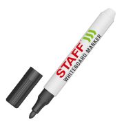 Маркер стираемый для белой доски ЧЕРНЫЙ, STAFF «BASIC» WBM-200, 1-3 мм, хххххх, 152638