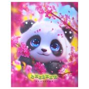 Дневник 1-4 класс 48 л., твердый, ЮНЛАНДИЯ, выборочный лак, с подсказом, «Панда», 107597