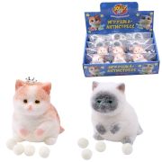 Игрушка-антистресс «Котик малый», 9 см, ассорти, 2 цвета, дисплей, JOLLY JOT (ДЖОЛЛИ ДЖОТ), 666569