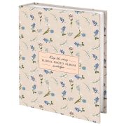 Фотоальбом BRAUBERG «Vintage flowers» на 200 фото 10х15 см, твердая обложка, 391428