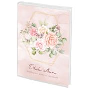 Фотоальбом BRAUBERG «Watercolor flowers» на 36 фото 10х15 см, мягкая обложка, 391431