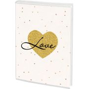 Фотоальбом BRAUBERG «Golden heart» на 36 фото 10х15 см, мягкая обложка, 391433