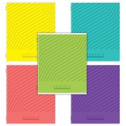 Тетрадь А5 48 л. STAFF «College», скоба, линия, офсет №2 ЭКОНОМ, обложка картон, «ЯРКАЯ», 405628