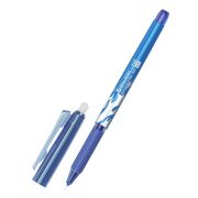 Ручка стираемая гелевая с грипом BRAUBERG «LINE», СИНЯЯ, игольчатый наконечник 0,5 мм, линия письма 0,35 мм, 144433