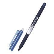 Ручка стираемая гелевая с грипом BRAUBERG «LINE DARK COLOR», СИНЯЯ, игольчатый наконечник 0,7 мм, линия письма 0,5 мм, 144438