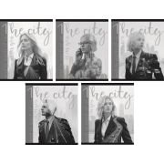 Тетрадь Lamark «Город », А5, 165х205 мм, 48 л., на скобе, клетка, обложка - мелованный картон