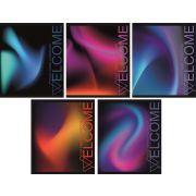 Тетрадь Lamark «Градиент », А5, 165х205 мм, 48 л., на скобе, клетка, обложка - мелованный картон