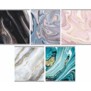 Тетрадь Lamark «Мрамор 2», А5, 165х205 мм, 48 л., на скобе, клетка, обложка - мелованный картон