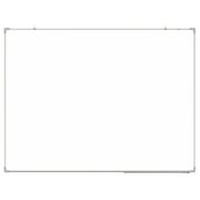 Доска магнитно-маркерная LAMARK 90x120 см с аксессуарами: 4 маркера, губка-стиратель, 12 магнитов