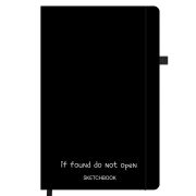 Скетчбук, белая бумага 140 г/м2, 130х210 мм, 80 л., софт-тач, резинка, BRAUBERG ART CLASSIC, «Секрет», 117777