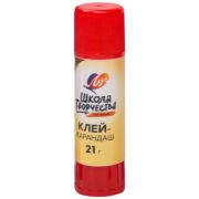 Клей-карандаш ЛУЧ «Школа творчества», 21 г, PVP основа, 29С 1737-08