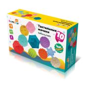 Тактильные мячики, сенсорные игрушки развивающие, ЭКО, 10 штук, диаметр 60-80 мм, BAMBOX BABY (БАМБОКС БЭБИ), 665899