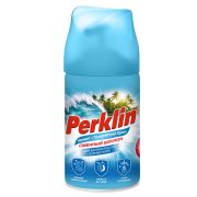 Сменный баллон 250 мл PERKLIN (ПЕРКЛИН) «Тропический бриз», для автоматических освежителей, универсальный, 609802
