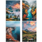 Тетрадь А4 96 л. STAFF «College» гребень, клетка, офсет №2 ЭКОНОМ, обложка картон, ПРИРОДА, 405619