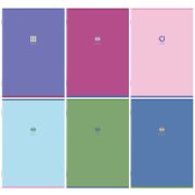 Тетрадь А4 96 л. STAFF «College» скоба, клетка, офсет №2 ЭКОНОМ, обложка картон, ПАСТЕЛЬ, 405620