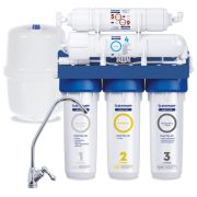 Фильтр для воды с краном и баком БАРЬЕР «МАСТЕР Осмо 75», обратный осмос, 5 ступеней, бак 12 л, Н151Р23