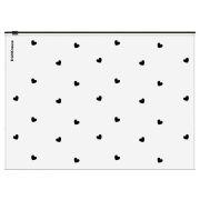 Папка-конверт на молнии ERICH KRAUSE «Clear Beauty», A4, прозрачная, 65231