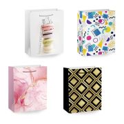 Пакет подарочный (1 штука) 18х10х23см (M) «Everyday Collection», ассорти, фольга, ЗОЛОТАЯ СКАЗКА, 700807