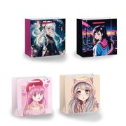 Пакет подарочный (1 штука) 30х10х30см «Anime», ассорти, ламинированный, ЗОЛОТАЯ СКАЗКА, 700833