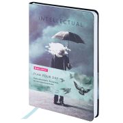 Ежедневник недатированный B6 (127х186 мм), BRAUBERG VISTA, под кожу, гибкий, 136 л., «Spirit», 112117