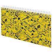 Планинг-еженедельник настольный недатированный (165х90 мм) STAFF, гребень, картон, 64 л., «City», 113509