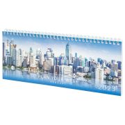 Планинг датированный на 2023 г. 285х112 мм, STAFF, гребень, картонная обложка, 64 л., «City», 114205