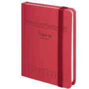 Ежедневник недатированный с резинкой, МАЛЫЙ ФОРМАТ А6 (109х148 мм), BRAUBERG, 128 л., «Котики», 114571