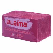 Салфетки бумажные 400 шт., 24х24 см, «Big Pack», бордовые, 100% целлюлоза, LAIMA, 114725