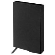 Ежедневник недатированный А5 (148х218 мм) GALANT «Magnetic», кожзам, магнитный клапан, 160 л., черный, 126272