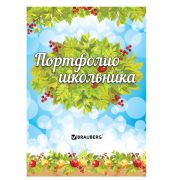 Листы-вкладыши для портфолио школьника, 14 разделов, 16 листов, «Окружающий мир», BRAUBERG, 126896