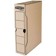 Короб архивный с клапаном А4 (260х325 мм), 100 мм, до 850 листов, FELLOWES Bankers Box «Basic», FS-00102