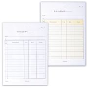 Бланк бухгалтерский, офсет, 3-слойный самокопирующийся, «Накладная», А5 (147х207 мм), СПАЙКА 50 шт., 130128