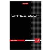Книга учета 128 л., клетка, твердая, матовая, блок офсет, А4 200х290 мм, BRAUBERG, 130183