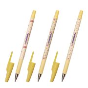 Ручка шариковая ЮНЛАНДИЯ «SPOTS», синяя, SOFT TOUCH покрытие, узел 0,7 мм, линия письма 0,35 мм, 143733