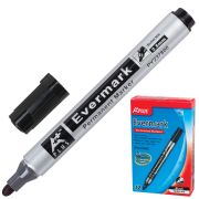 Маркер перманентный (нестираемый) BEIFA (Бэйфа) «A Plus», ЧЕРНЫЙ, круглый наконечник, 2,5 мм, PY237800-BK