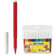 Фломастеры «Веселые игрушки», 18 цветов, вентилируемый колпачок, европодвес, ФВ05