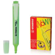 Текстовыделитель STABILO «Swing cool», ЗЕЛЕНЫЙ, линия 1-4 мм, 275/33