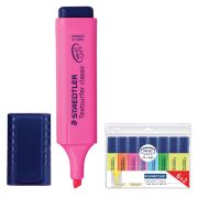 Набор текстовыделителей STAEDTLER 6 шт., 4 АССОРТИ + 2 ЖЕЛТЫХ, «Textsurfer Classic», линия 1-5 мм, 364AWP8, 364 A WP8