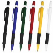 Карандаш механический 0,5 мм, BRAUBERG «Nova», ластик, резиновый грип, корпус ассорти, 180397